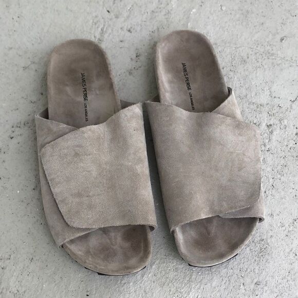 James Perse Suede slides